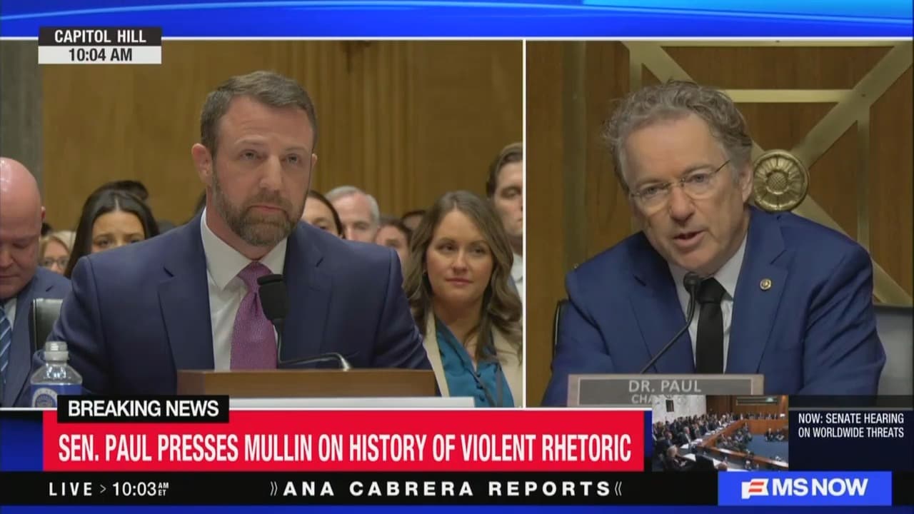 Rand Paul Rips Markwayne Mullin Over Bonkers Dueling Claim