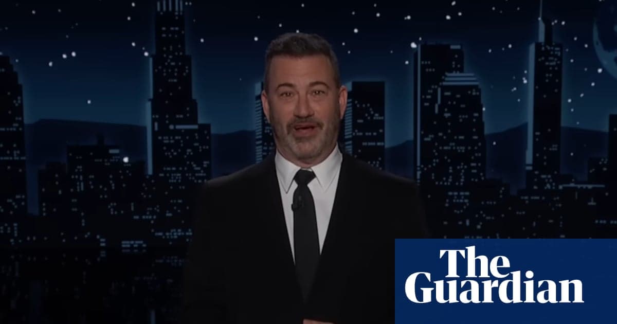 Jimmy Kimmel on Mike Johnson's new award for Trump: 'You can almost feel his spine exiting his body' | Late-night TV roundup