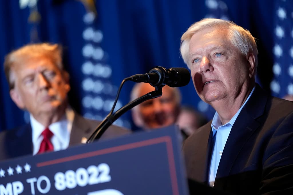 Trump says 'I have somebody' to replace Lindsey Graham after senator's death