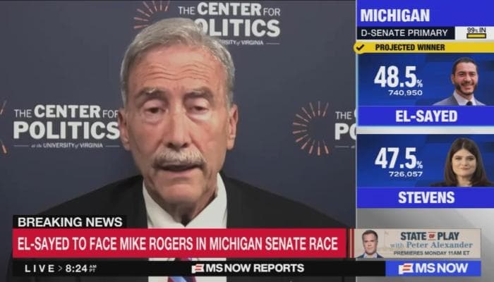 MS NOW Defends El-Sayed Over Ties to Hasan Piker in Michigan Senate Race