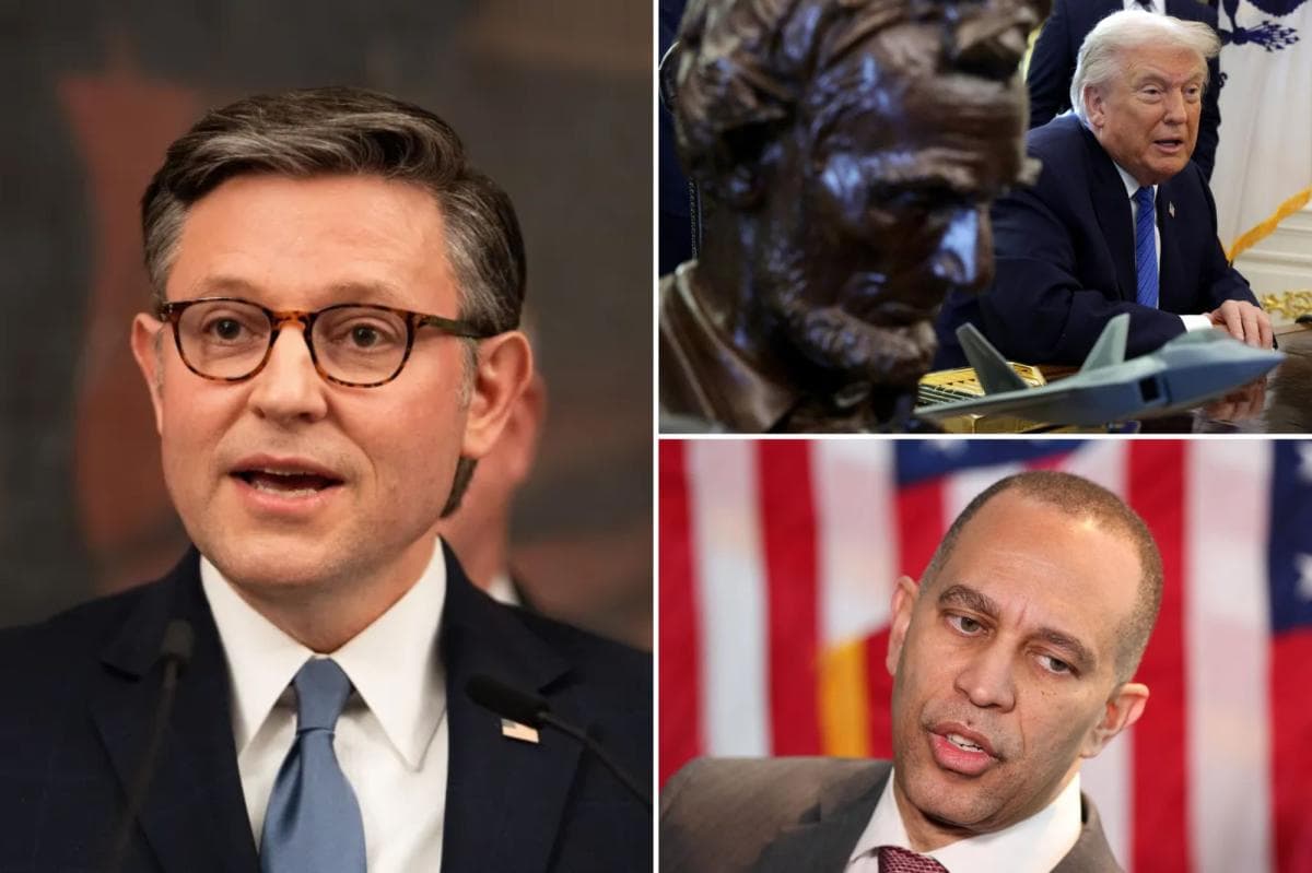 Mike Johnson 'confident' gov't shutdown will end Tuesday, shoots down several Dem demands