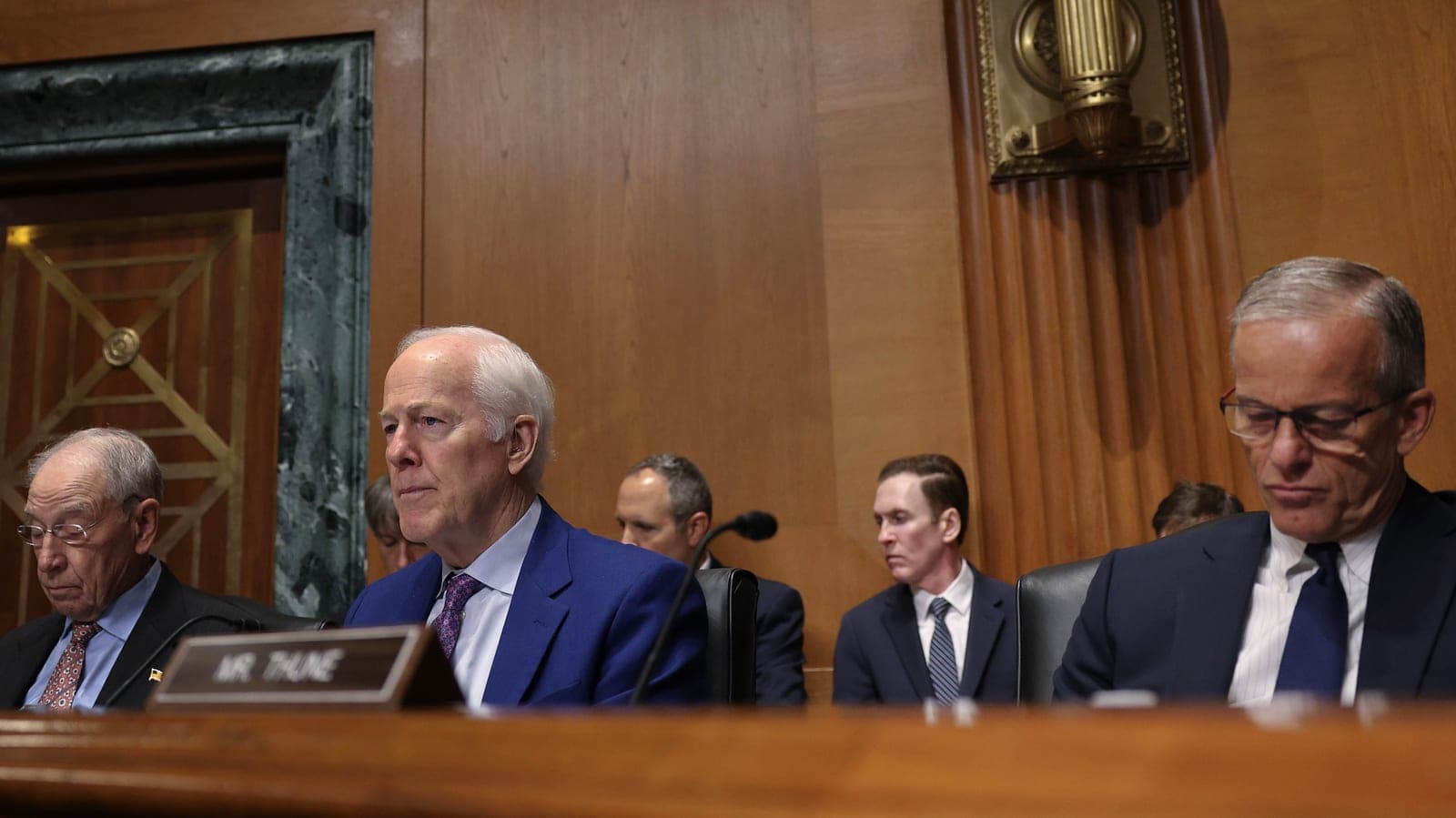 Trump floats temporarily withdrawing Blanche's AG nomination over GOP holdouts – KTBB News, Weather, Talk