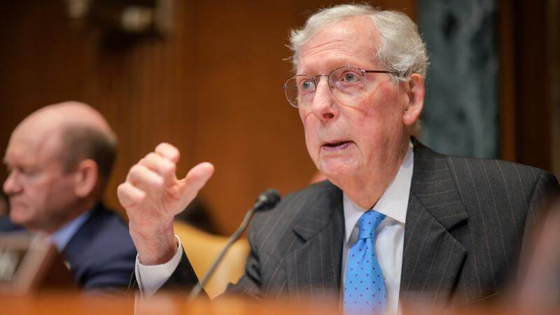 Now It's Mitch McConnell's Turn to Field "Is He Alive or Dead?" Questions