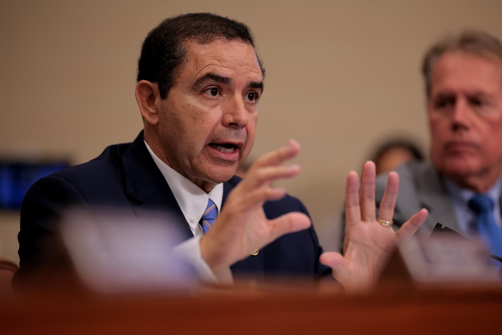 Trump "fighting" Texas Democrat over his seat in Congress after pardoning him