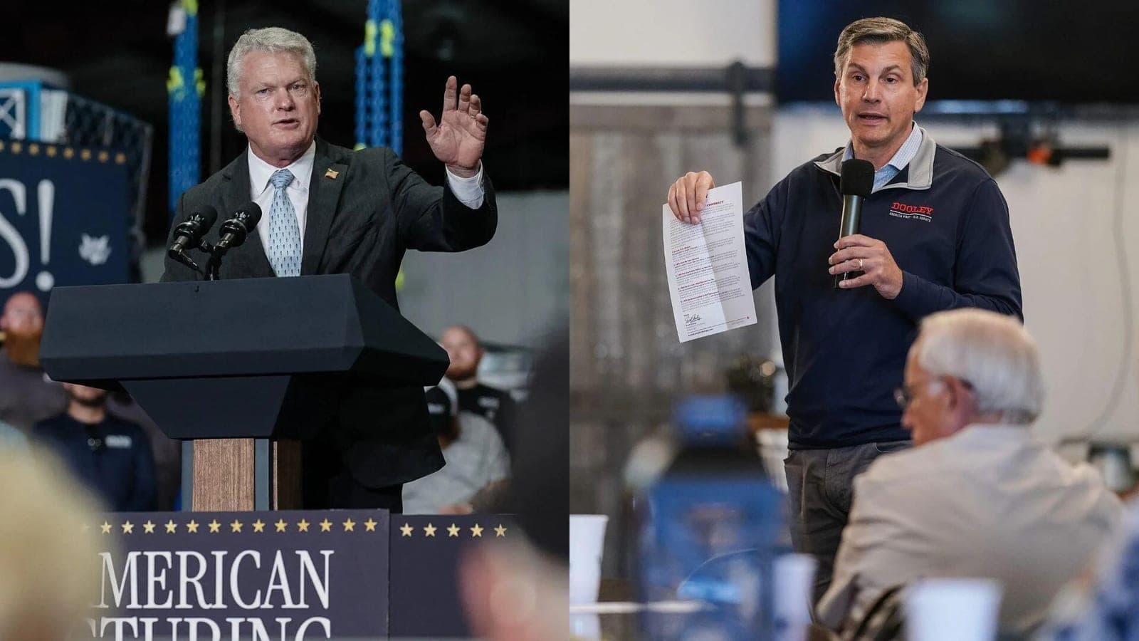 Mike Collins and Derek Dooley advance to runoff in Georgia GOP Senate primary