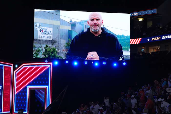 Sen. John Fetterman's isolation from Democrats grows stark in Pennsylvania