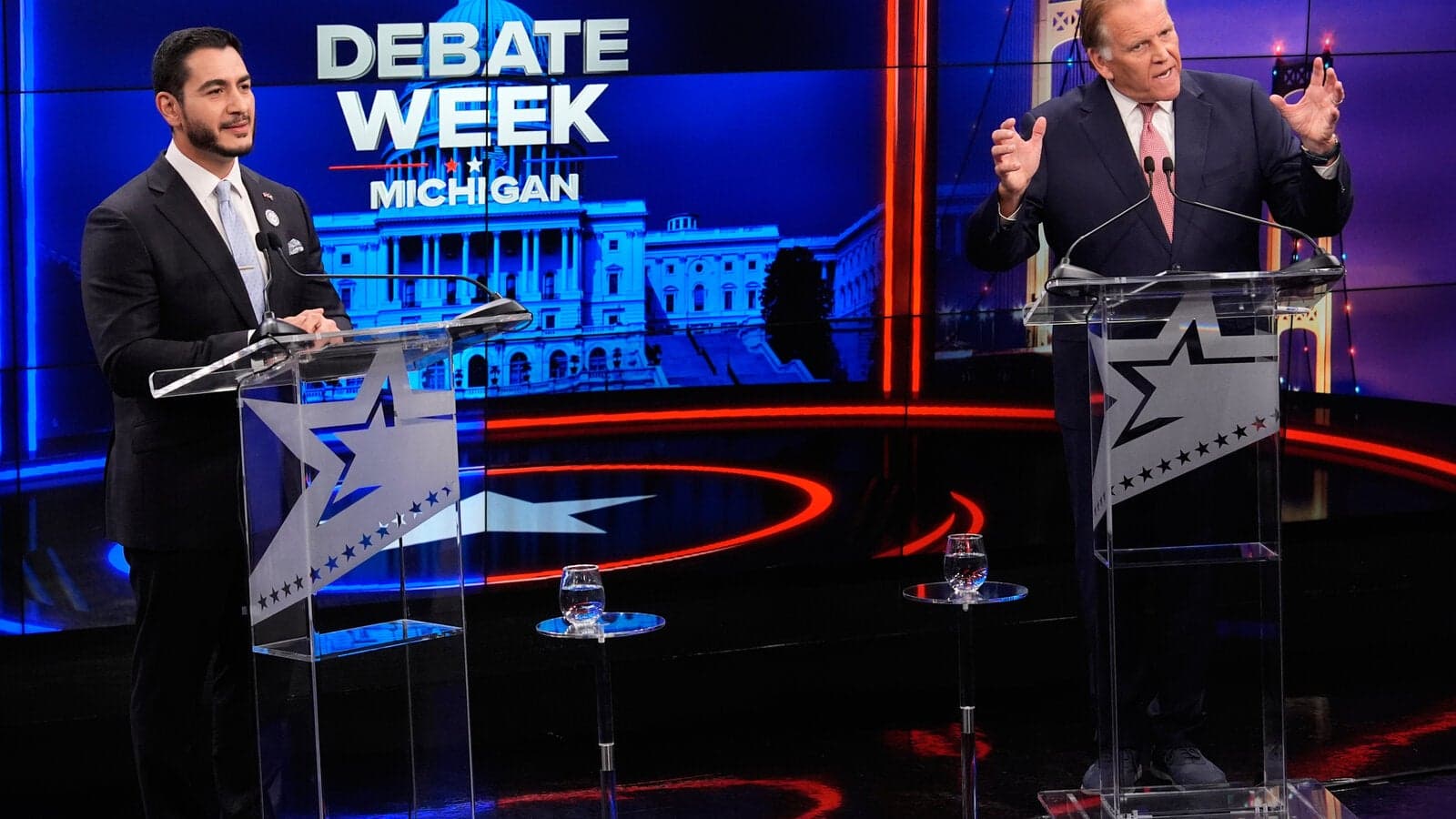 Live Updates: El-Sayed and Rogers Clash in Heated Michigan Senate Debate - The New York Times
