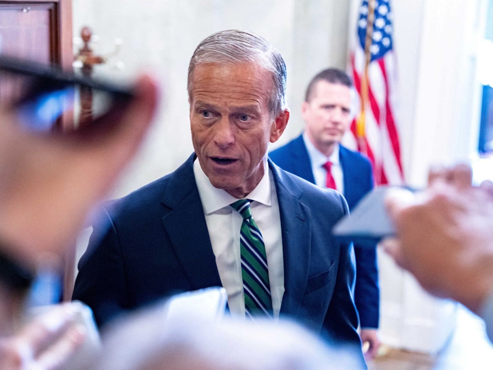 MAGA fans flip out on Trump for praising Senate leader: 'Why are you thanking Thune?'