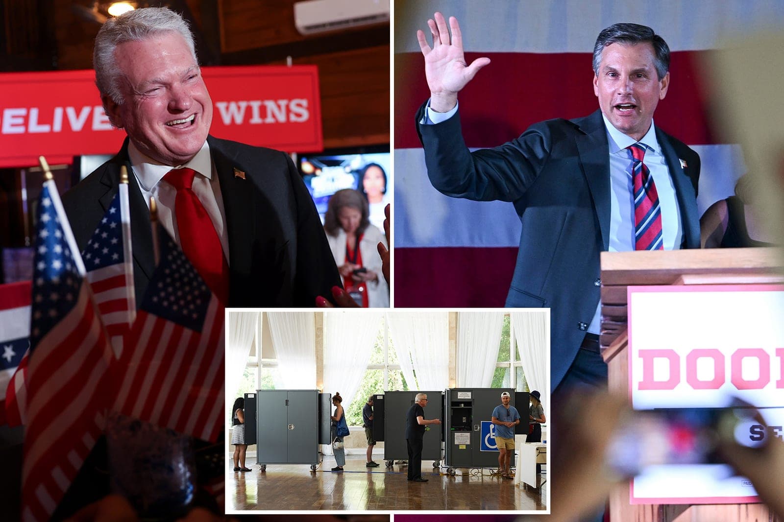 Mike Collins wins GOP nod for Georgia Senate, teeing up battle with Sen. Jon Ossoff