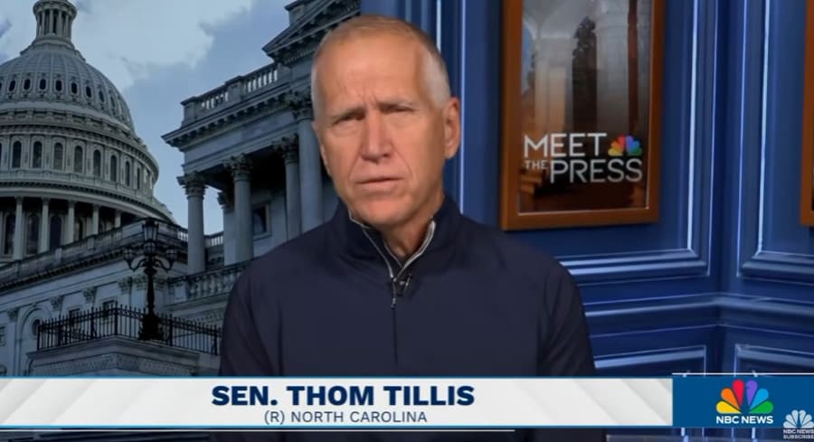 North Carolina Sen. Thom Tillis Warns Trump’s Russia Oil Agreement May Violate Federal Law