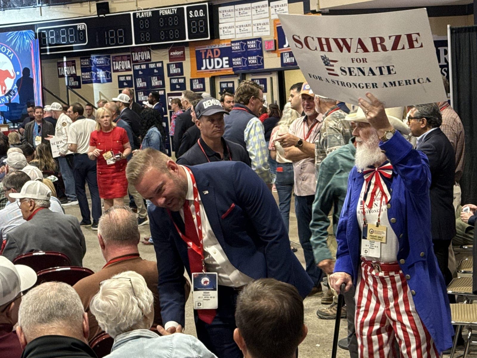 GOP US Senate endorsement goes to Navy SEAL Adam Schwarze