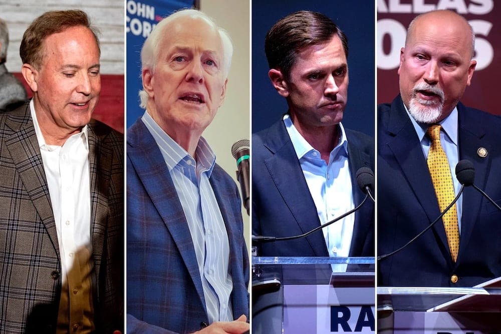 Ken Paxton narrowly leads John Cornyn in new poll of Texas' Senate GOP runoff