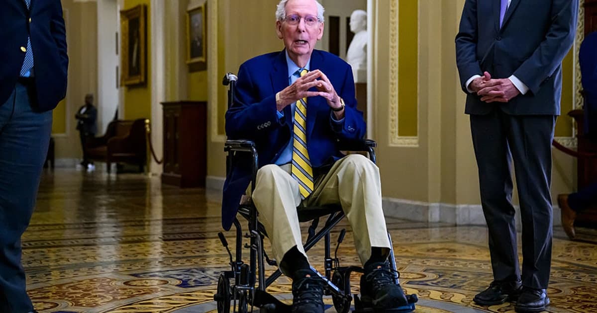 Sen. Mitch McConnell returns to Senate for 1st time since June hospitalization