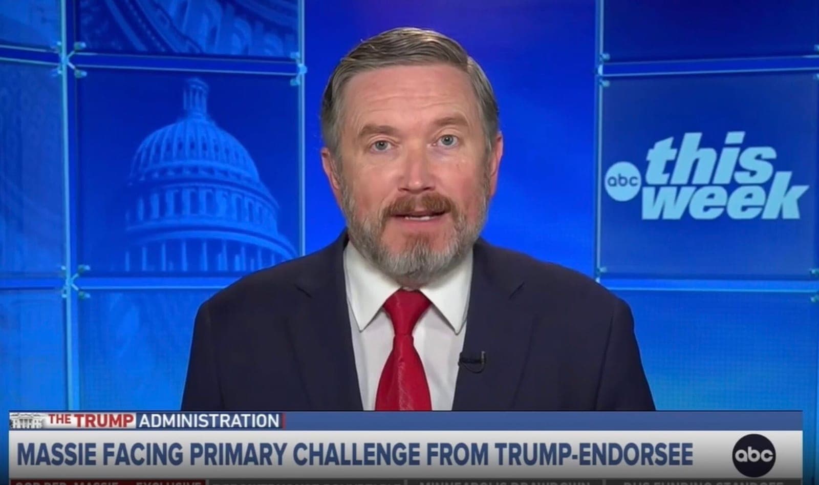 Thomas Massie Says Trump is 'Still in the Epstein Class'