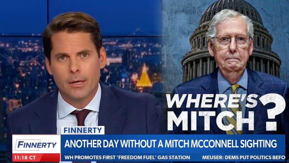 'Where Is Mitch McConnell?': Newsmax Hosts Slam GOP Response