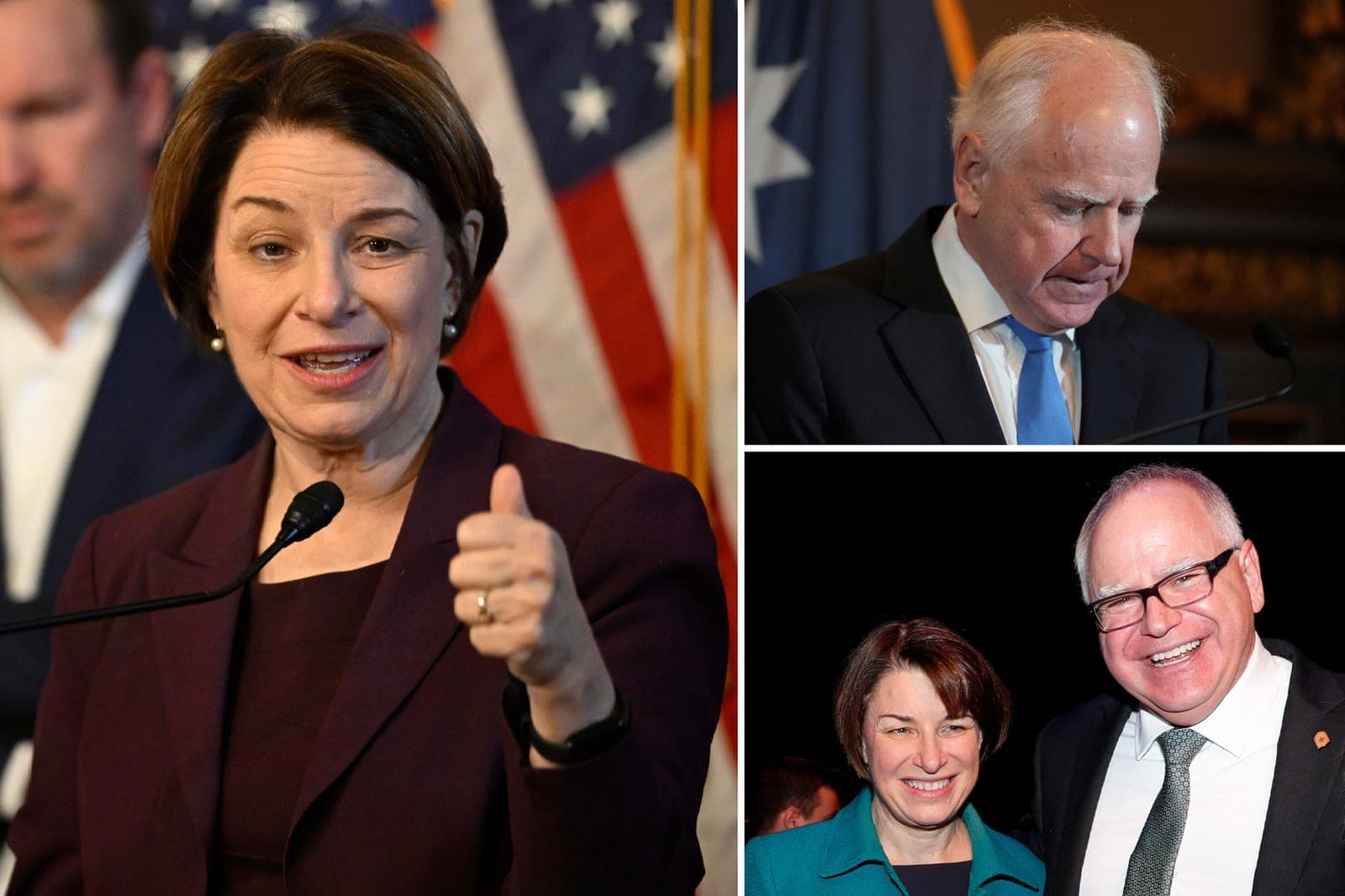 Will Amy Klobuchar run for Minnesota governor? Buzz around senator's future after Tim Walz's shock decision to bow out of race