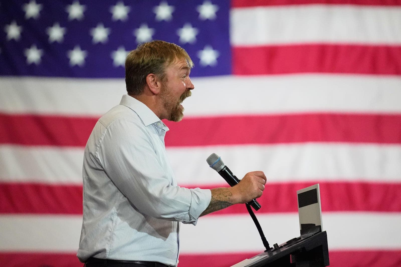 Page: Platner's populist challenge excites Dems — cautiously