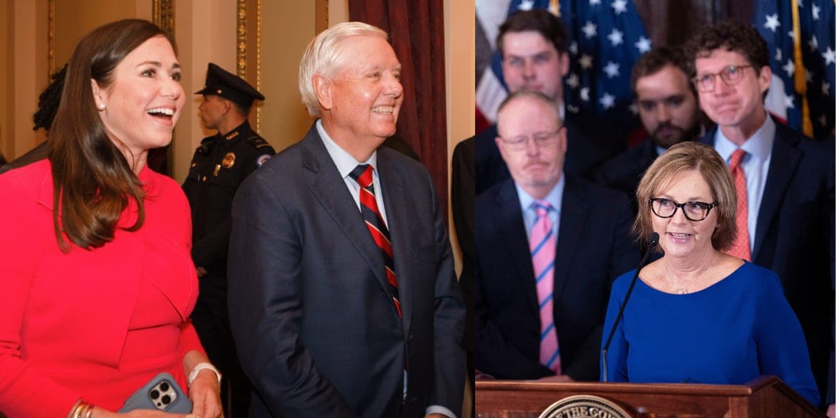 Katie Britt praises appointment of Lindsey Graham's sister Darline to finish out his term