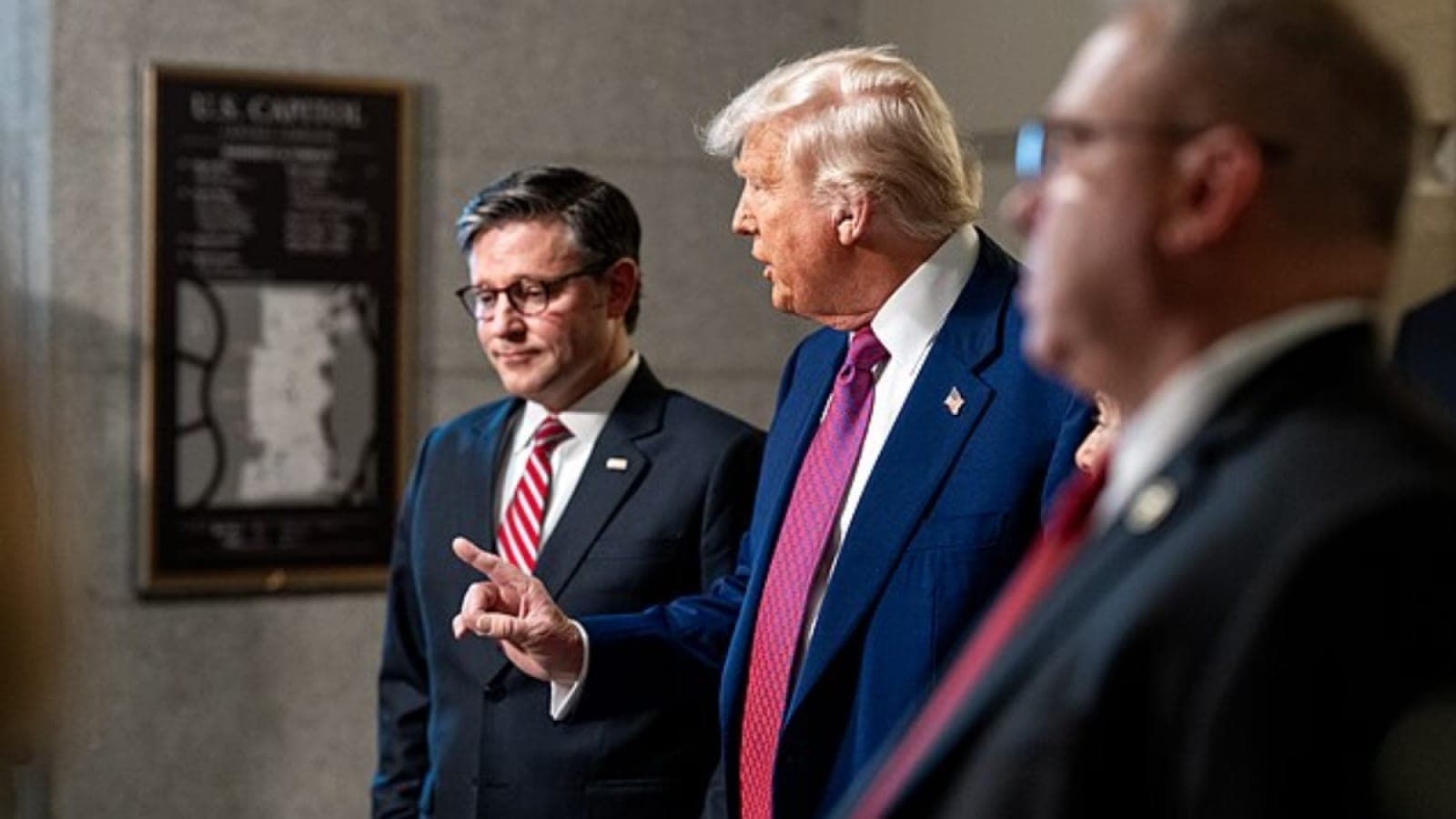 That Wasn't Public, But Yeah, Okay' — Johnson's Stunned Reaction as Trump Outs Neal Dunn's Secret Diagnosis