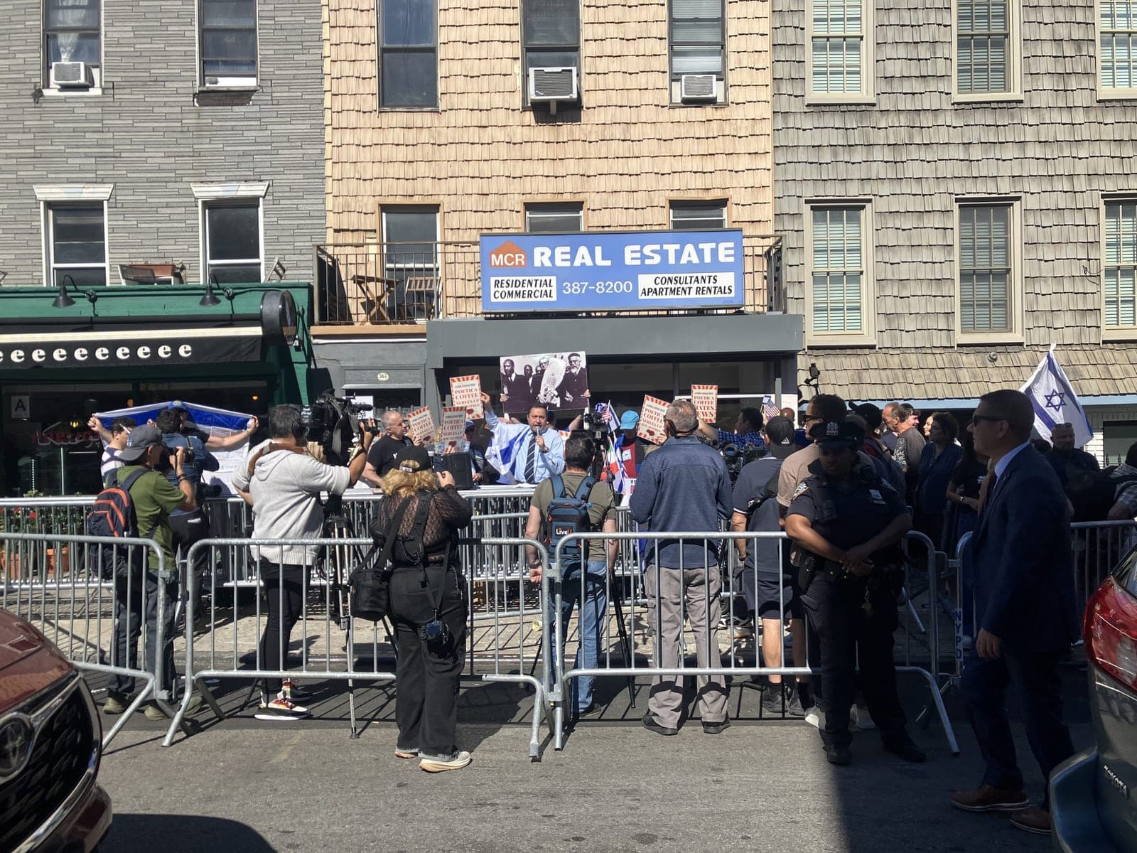 'I Am Appalled at What Happened in This Coffee Shop': Jewish New Yorkers Protest Outside Anti-Israel Coffee Joint That Banned Rep Dan Goldman