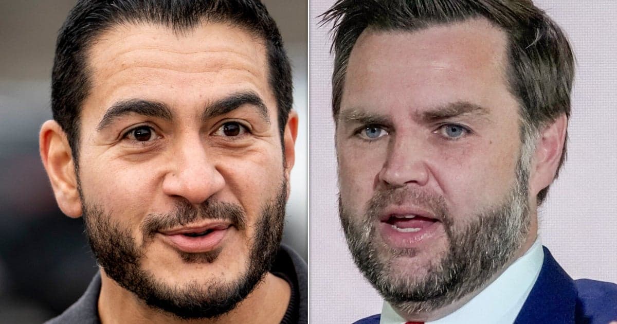 JD Vance Gets A Taste Of MAGA's Own Medicine From Abdul El-Sayed