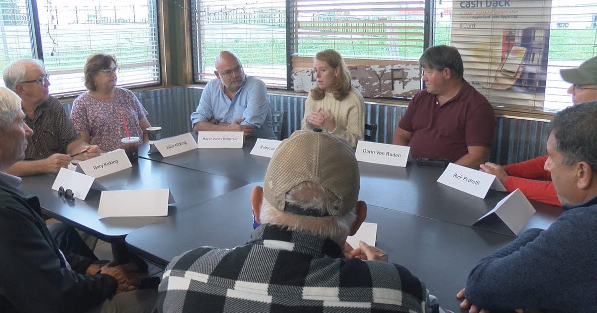 Cooke meets with Westby farmers to discuss fuel costs