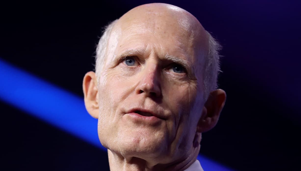 Rick Scott Mocked by GOP Rep for "Talking Tough" — "He Caved Like They Always Do"