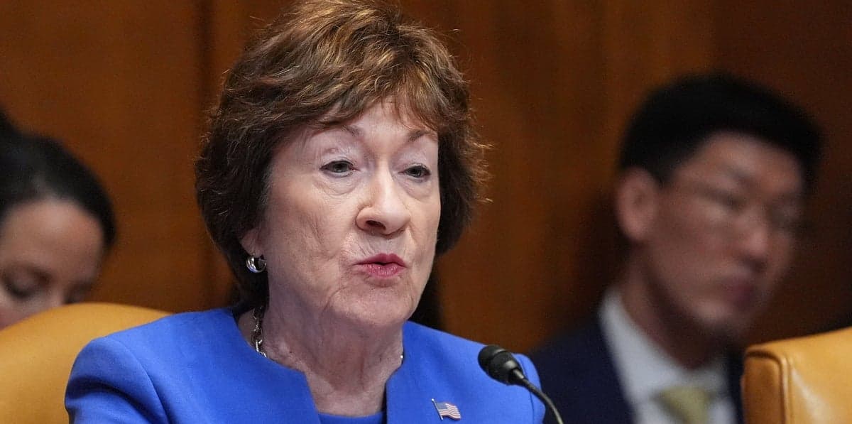 'Completely Absurd': Top Dem Calls Out Susan Collins Over ICE Body Cams In Maine Killing