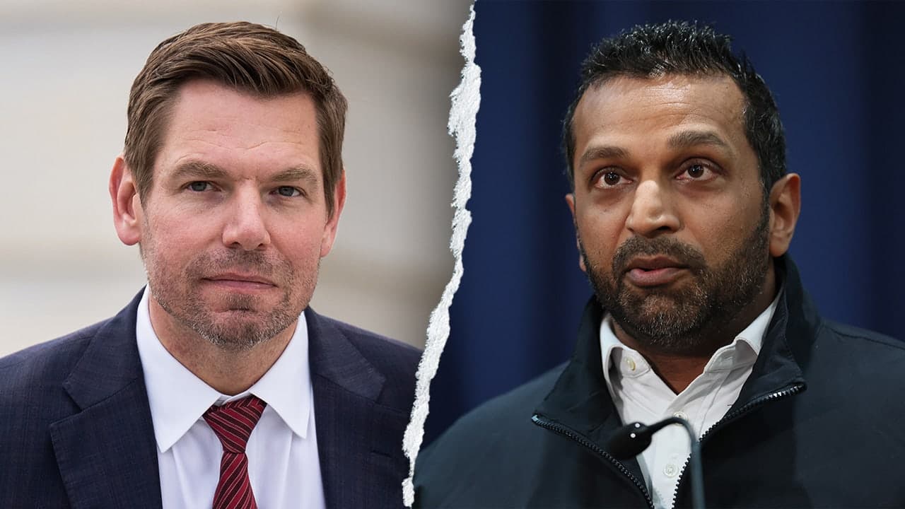 Patel urges public to submit FBI tips on Swalwell after resignation