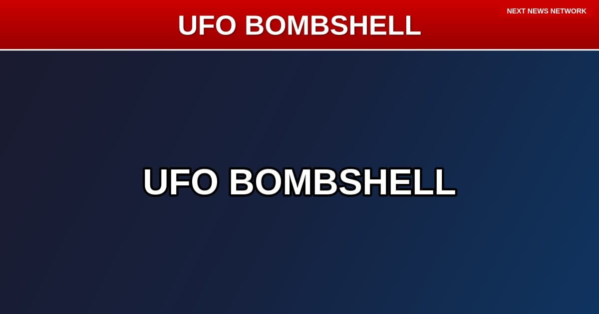 BREAKING: GOP Congressman Says UFO TRUTH Would 'Come Unglued' the Country - 'I'm Not Suicidal'