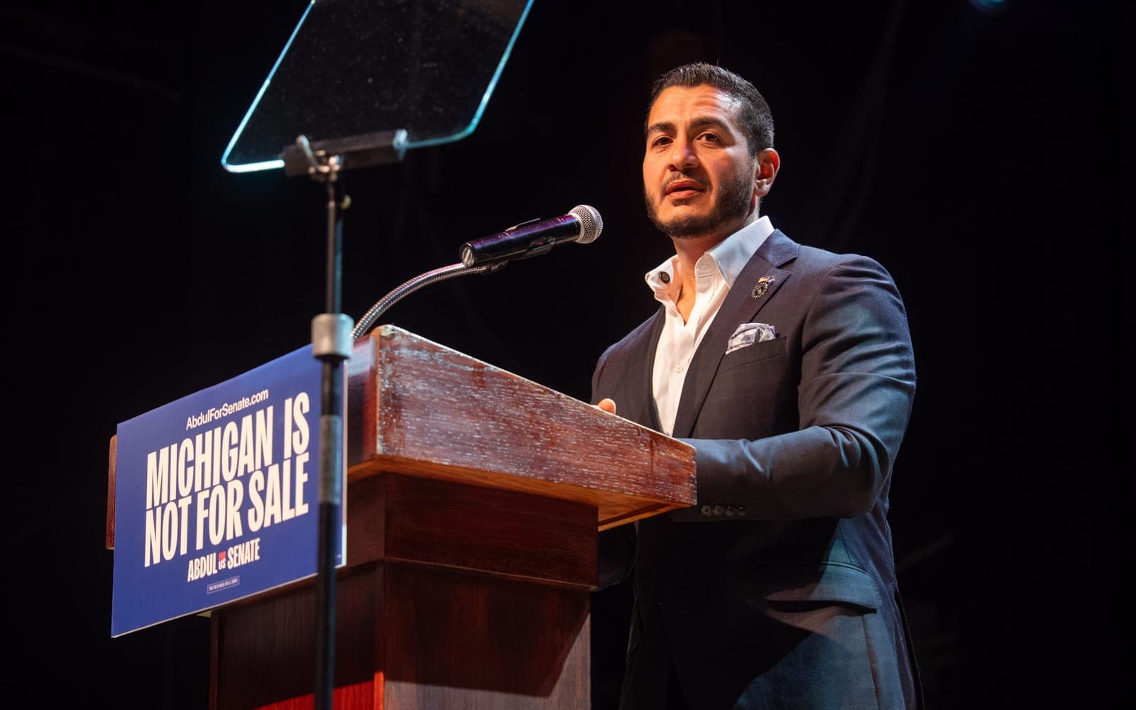 Trump, White House target Abdul El-Sayed as 'threat' in Michigan Senate race