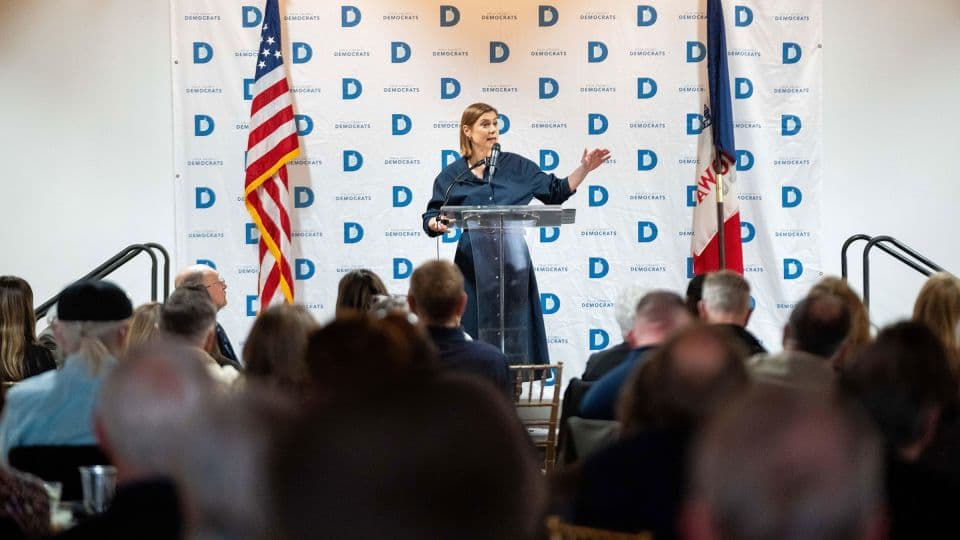 Elissa Slotkin is testing whether winning in Trump country is a winning message for Democrats