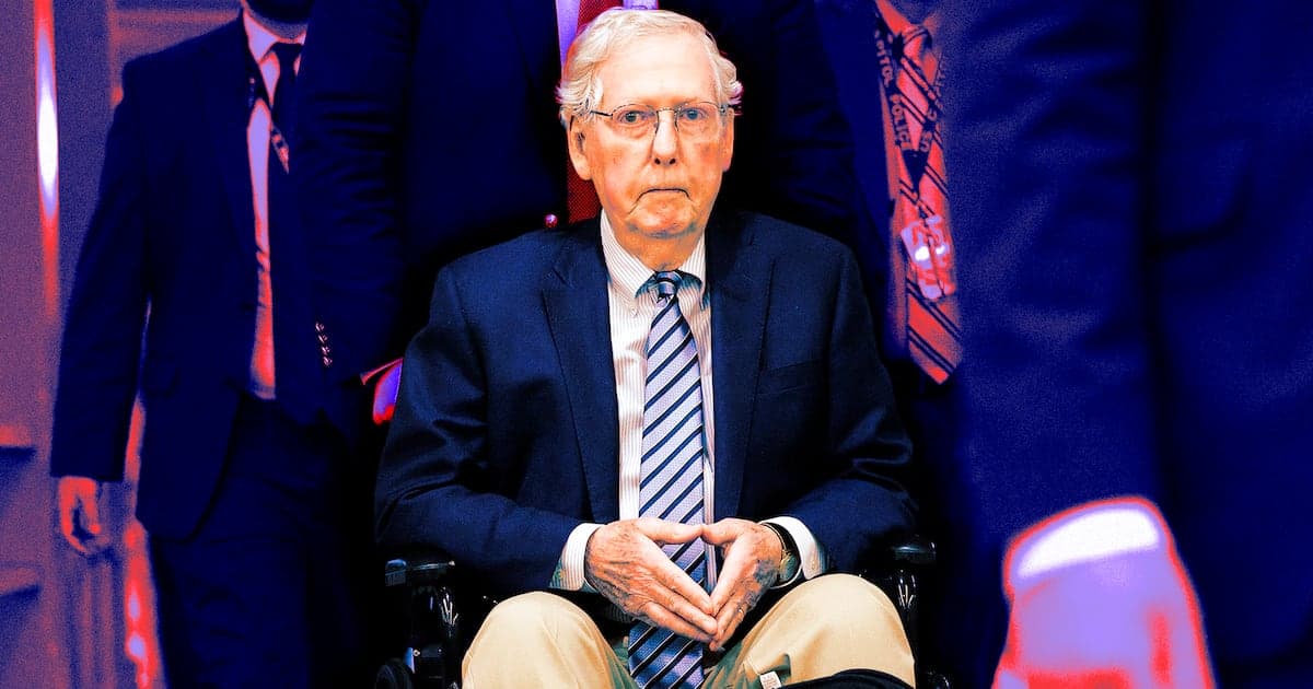 Missing McConnell Accused of Breaking Senate Rule Over Absence
