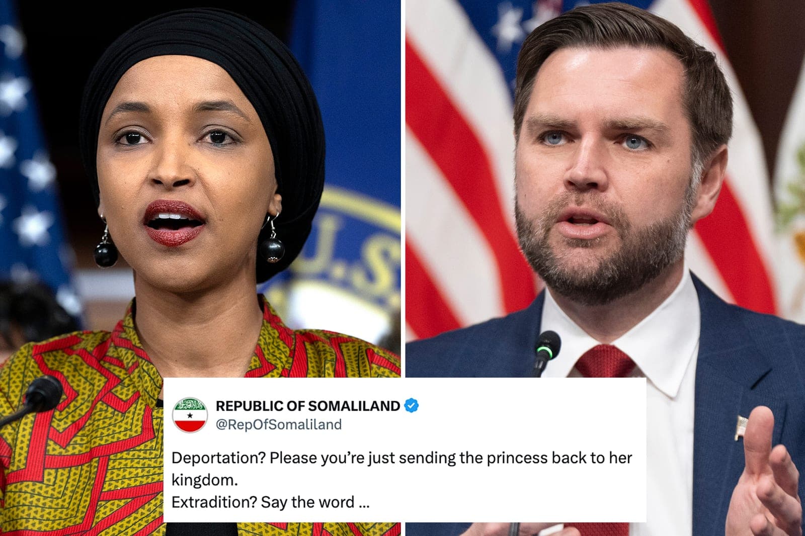 Somaliland claims it would welcome extradition of Ilhan Omar after immigration fraud claims