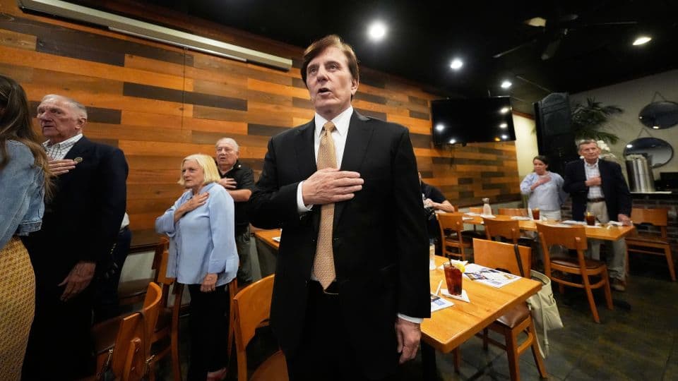 This Republican says he's Trump's ally. He's getting in the way of Trump's revenge in a key Louisiana Senate primary