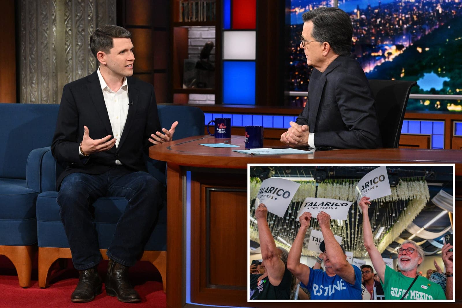Texas Dem Senate candidate James Talarico rakes in $2.5M after Stephen Colbert interview nixed from 'Late Show' air