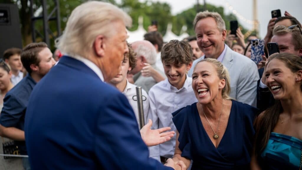 Marjorie Taylor Greene Is Trump's Canary In the Coal Mine