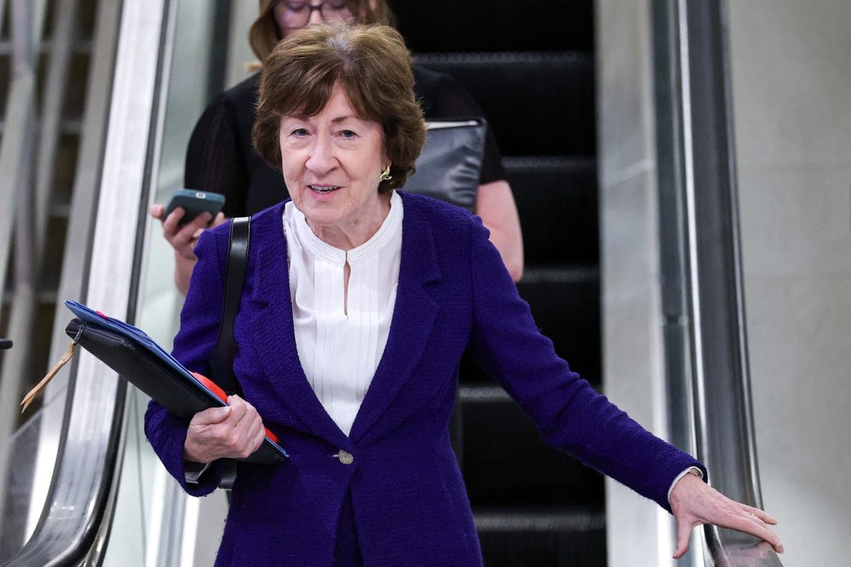 Susan Collins unlikely to support ‘further hostilities’ against Iran