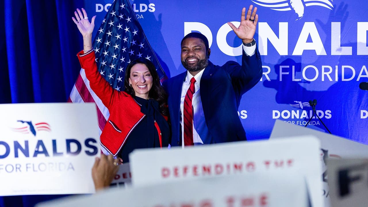 Trump's handpicked DeSantis successor wins crowded GOP primary for Florida governor