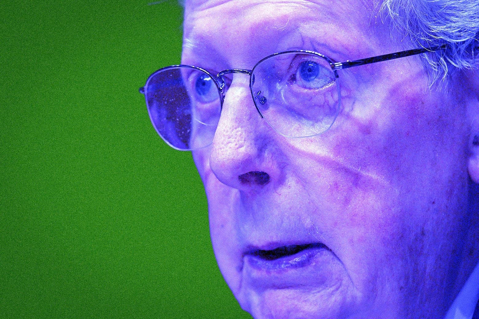 Is Mitch McConnell in the hospital?