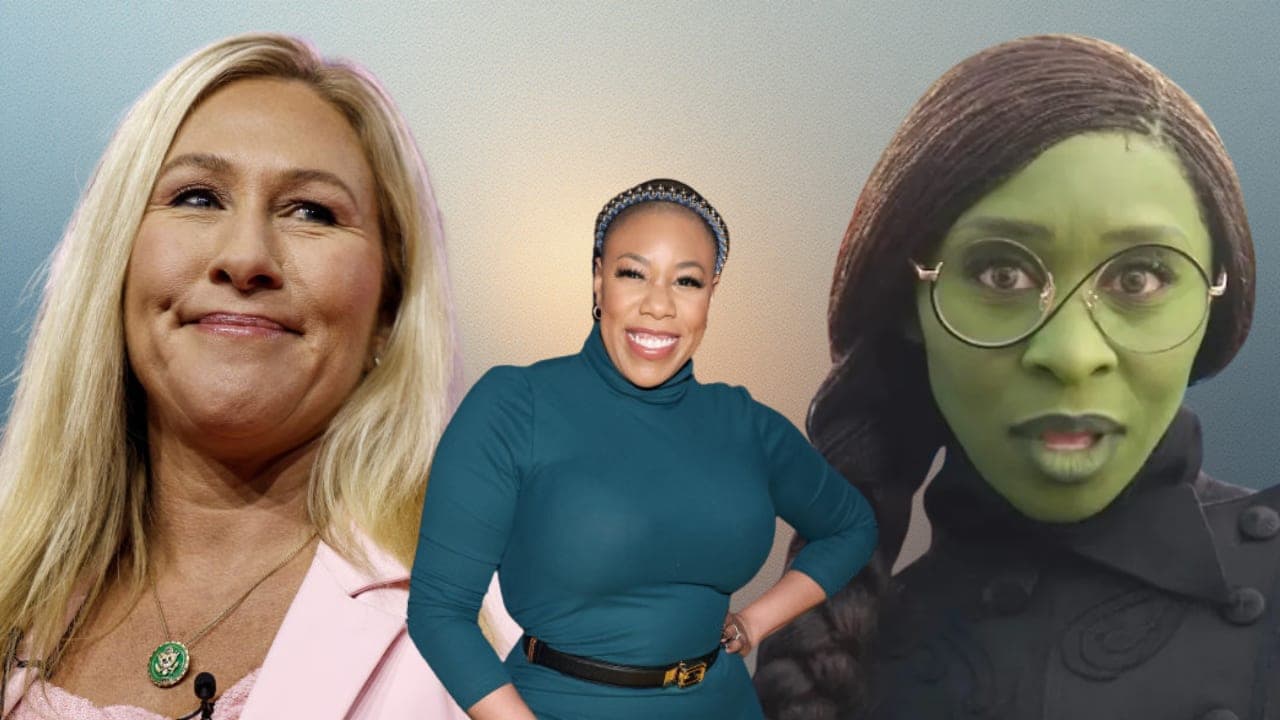 Symone Sanders-Townsend sees connection between Marjorie Taylor Greene and 'Wicked's' Elphaba